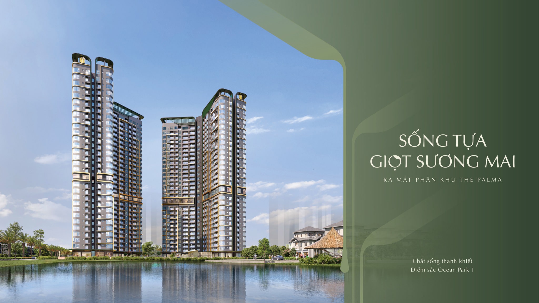 Phối cảnh dự án Lumiere Orient Pearl Vinhomes Ocean Park 1