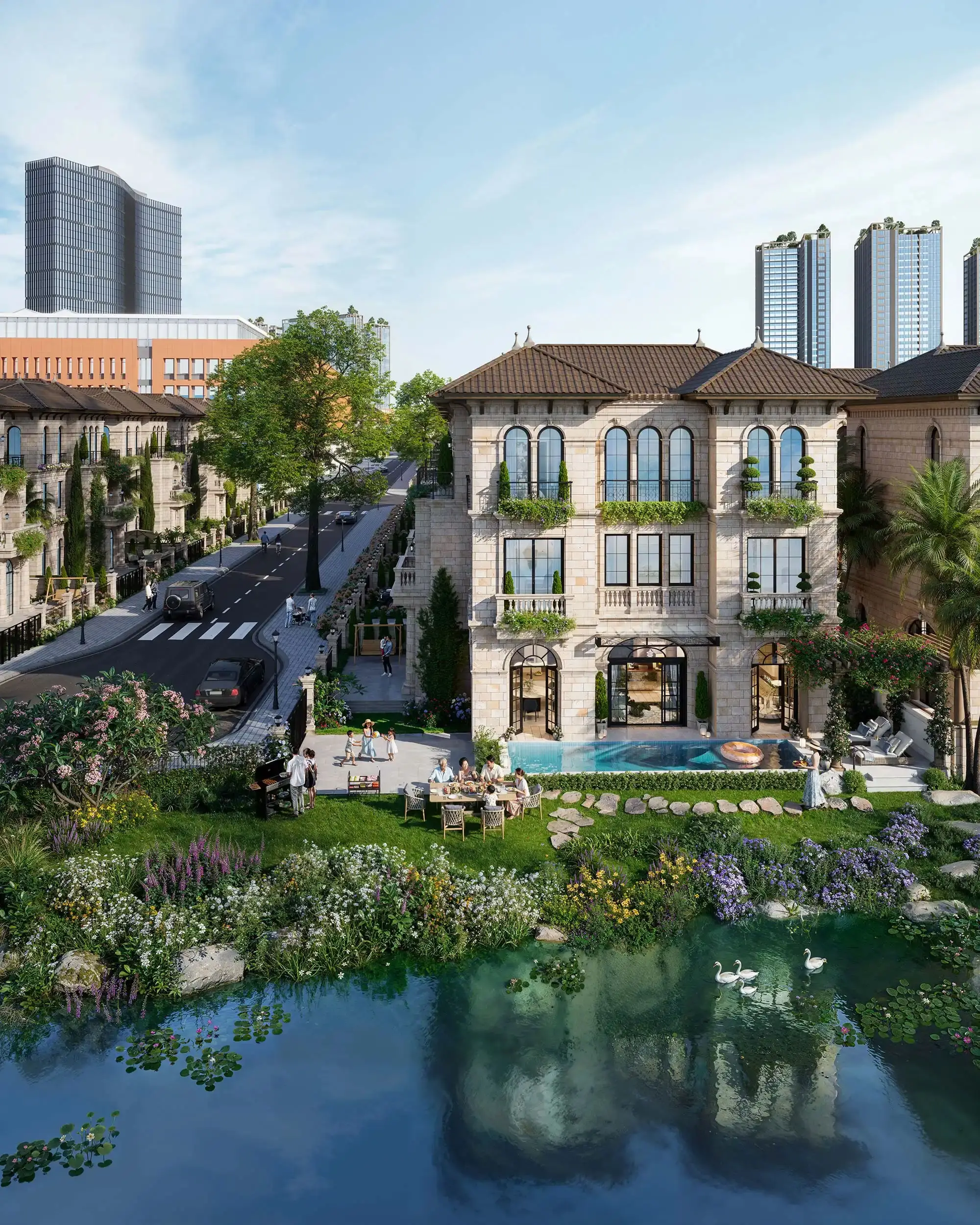 Biệt thự tại The Grand Riveria